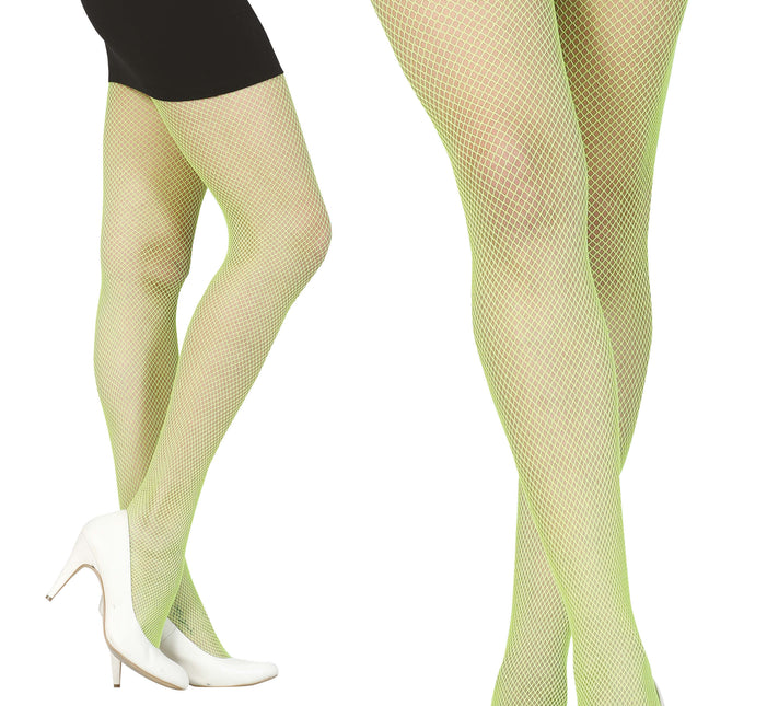 Leotardos verde neón