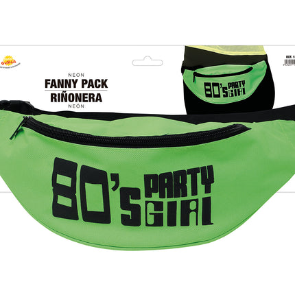Bolso verde Hip Girl 80'S Party