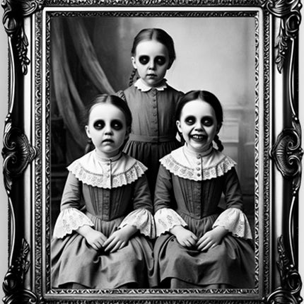 Pegatina Pared Halloween Familia de Terror 58cm