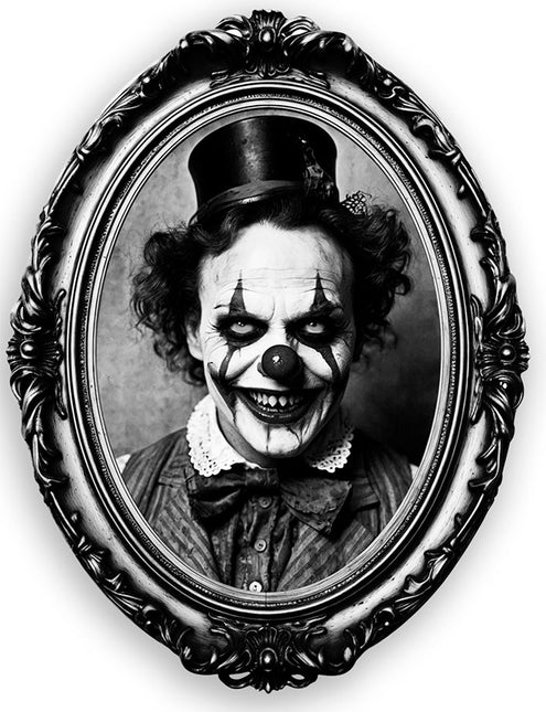 Pegatina Pared Halloween Horror Payaso 30cm