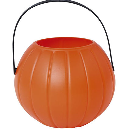 Cubo de caramelos de Halloween Calabaza 9cm