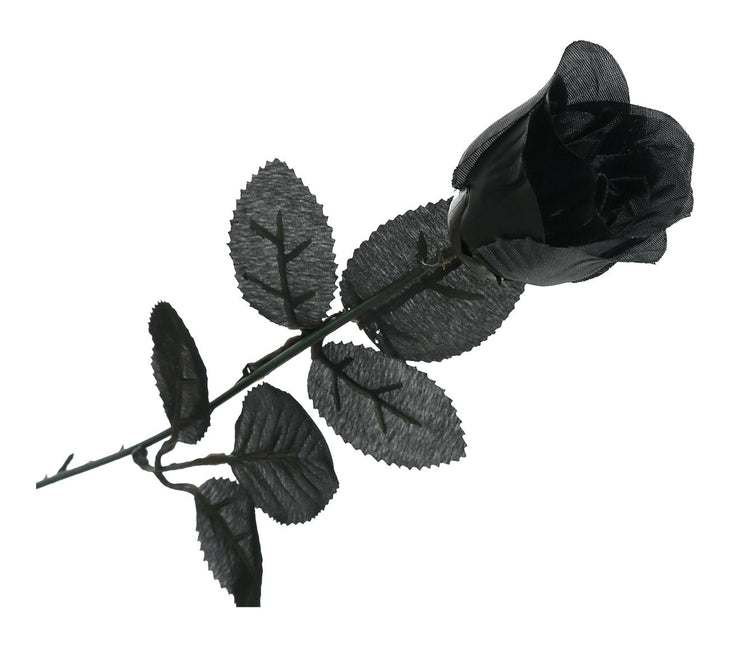 Halloween Rosa Negra 42cm