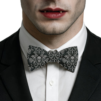 Lazo de Halloween con calavera