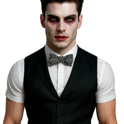 Lazo de Halloween con calavera