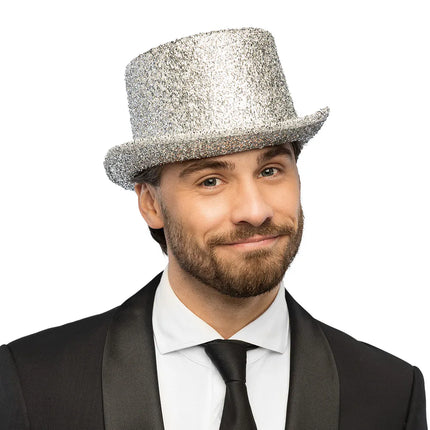Sombrero Showtime plateado