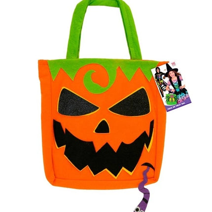 BOLSA DE «TRICK OR TREAT» CON CALABAZA