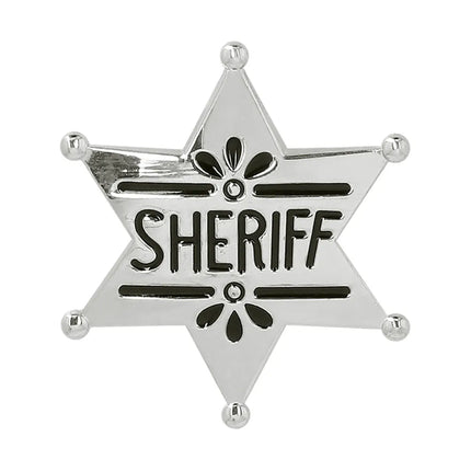 Insignia «Sheriff» de metal