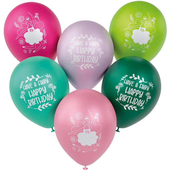 Globos de Bailarina de Colores 30cm 6pcs