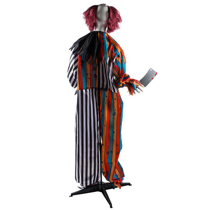 Decoración de pie «Clown Butcher» (175 cm)