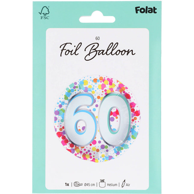 18in/45cm 60 Arco iris