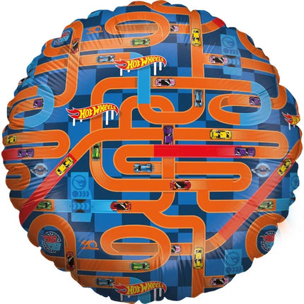 Laberinto de globos de helio Hot Wheels, sin contenido, 45 cm