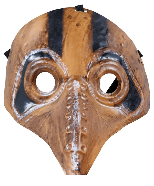 Máscara de Halloween de bronce