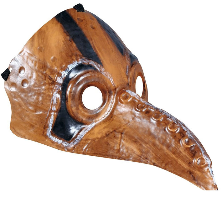 Máscara de Halloween de bronce
