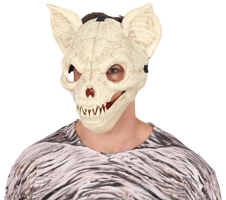 Máscara de Halloween con Murciélago en Movimiento