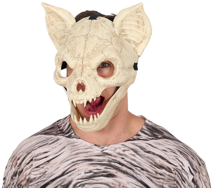 Máscara de Halloween con Murciélago en Movimiento