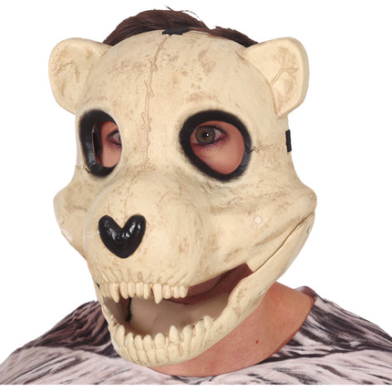 Máscara de Halloween con Oso en Movimiento