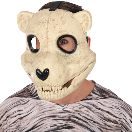 Máscara de Halloween con Oso en Movimiento