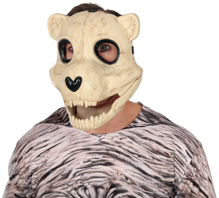 Máscara de Halloween con Oso en Movimiento