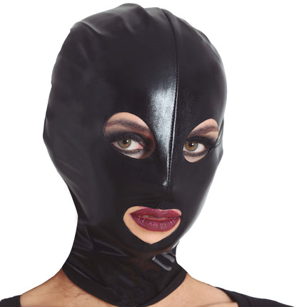 Vinilo pasamontañas negro