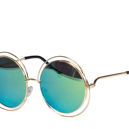 Gafas festival redondas Azul Verde