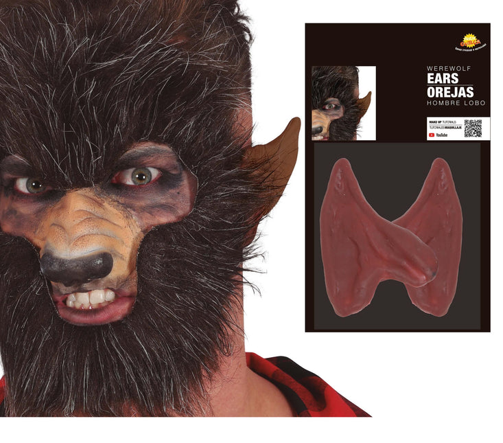 Hombre lobo orejas postizas