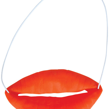 Labios falsos rojos