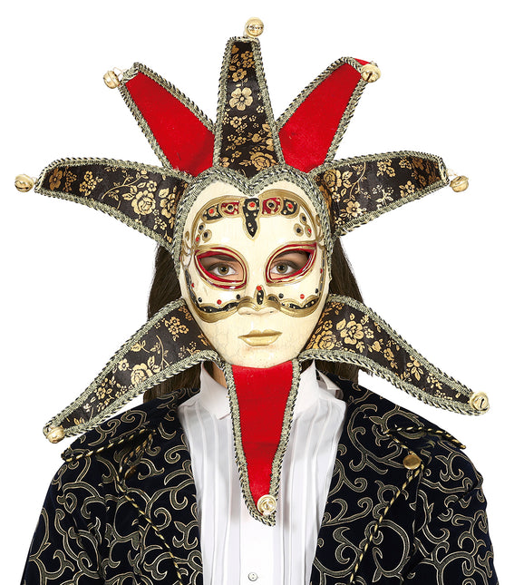 Máscara Roja Damas Venitianas