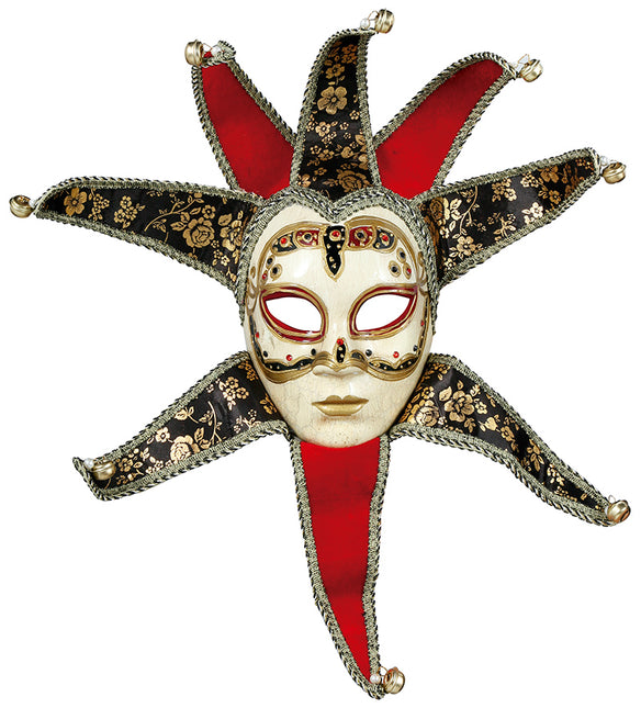 Máscara Roja Damas Venitianas