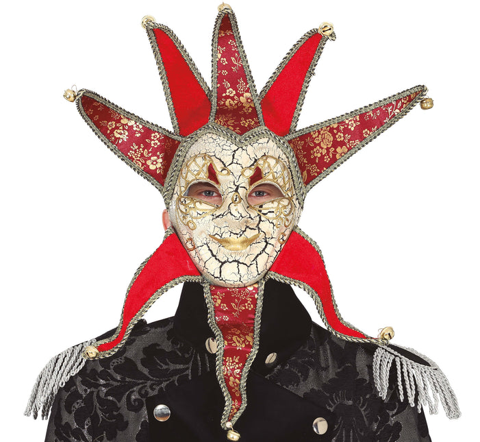Máscara Roja Hombres Venitianos