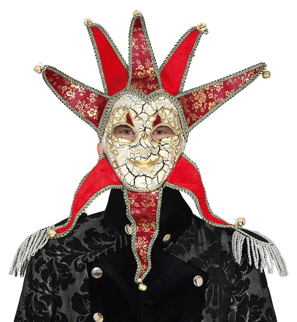 Máscara Roja Hombres Venitianos