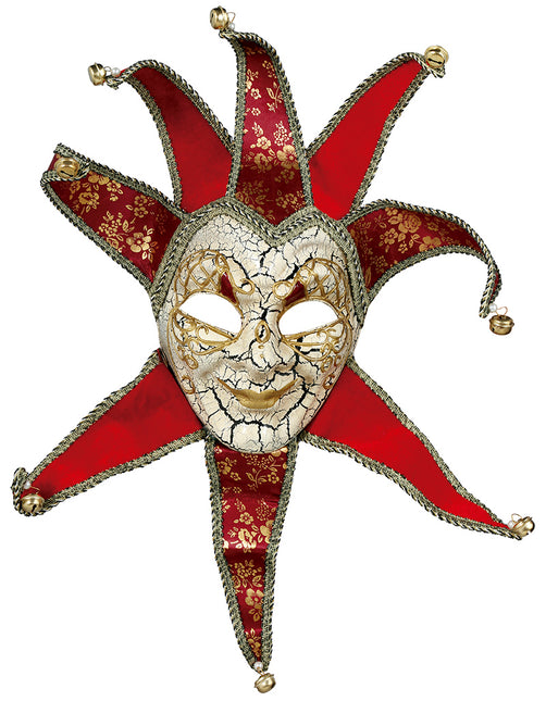 Máscara Roja Hombres Venitianos