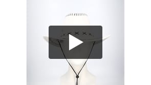 Sombrero vaquero Savannah blanco