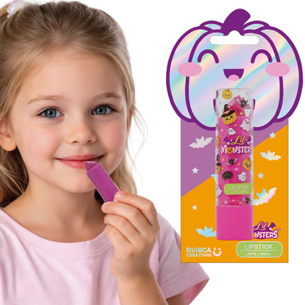 Pintalabios de Halloween para niños, sabor a frambuesa