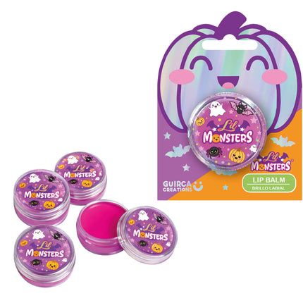 Bálsamo labial de Halloween para niños con sabor a frambuesa