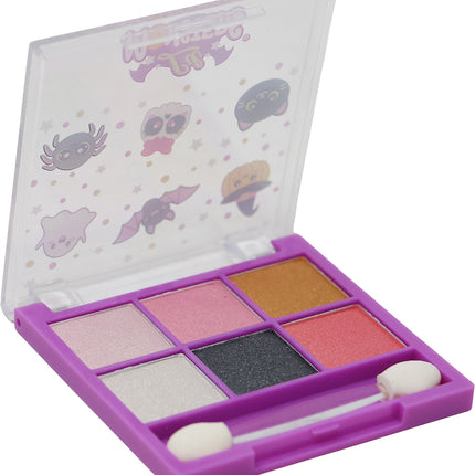 Paleta de maquillaje de Halloween morada para niños
