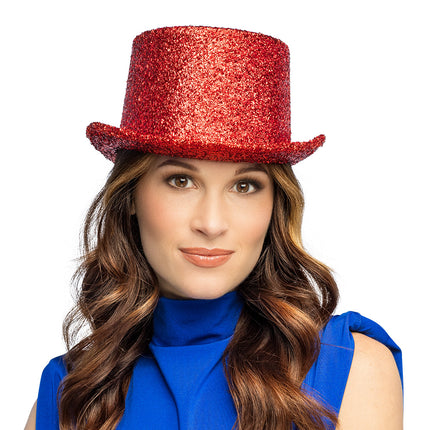 Sombrero Showtime rojo