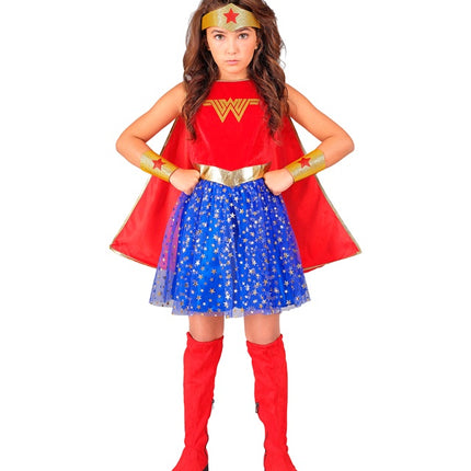 Wonder Girl Rojo Azul