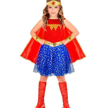 Wonder Girl Rojo Azul