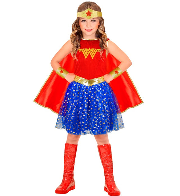 Wonder Girl Rojo Azul