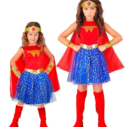 Wonder Girl Rojo Azul