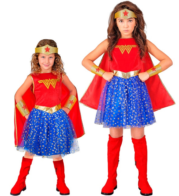 Wonder Girl Rojo Azul