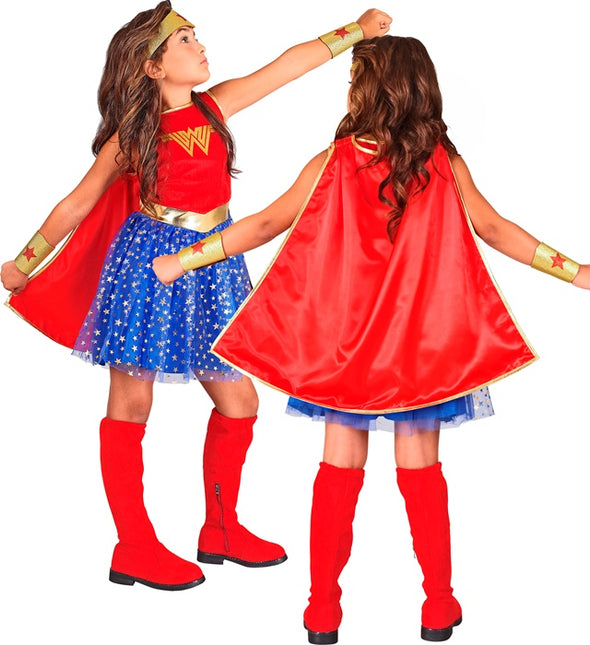 Wonder Girl Rojo Azul