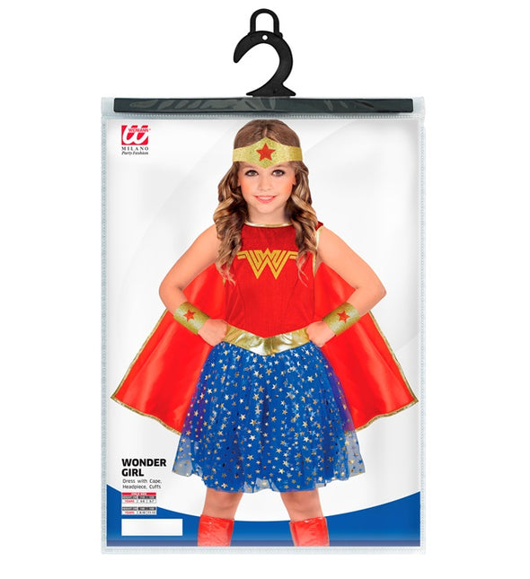 Wonder Girl Rojo Azul