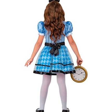 Disfraz de Niña del País de las Maravillas Azul
