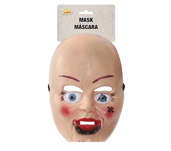 Máscara de muñeca de Halloween