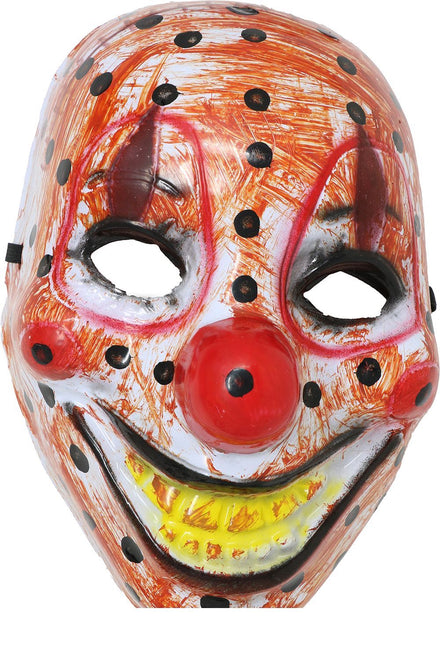 Agujeros para máscaras de payaso de Halloween