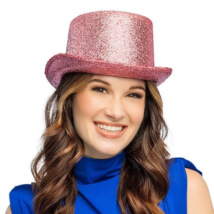Sombrero Showtime rosa claro