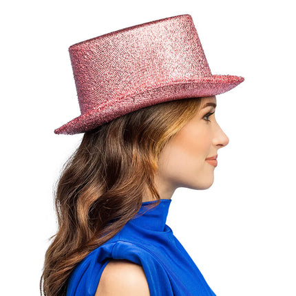 Sombrero Showtime rosa claro