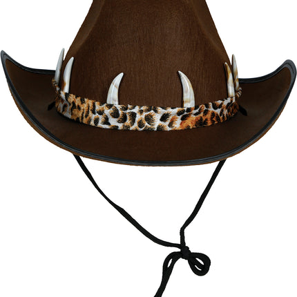 Sombrero vaquero australiano marrón, adulto