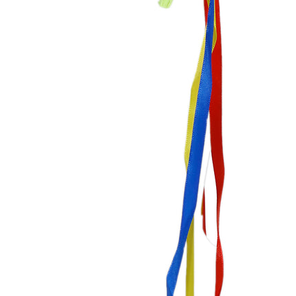 Penacho de plumas multicolor